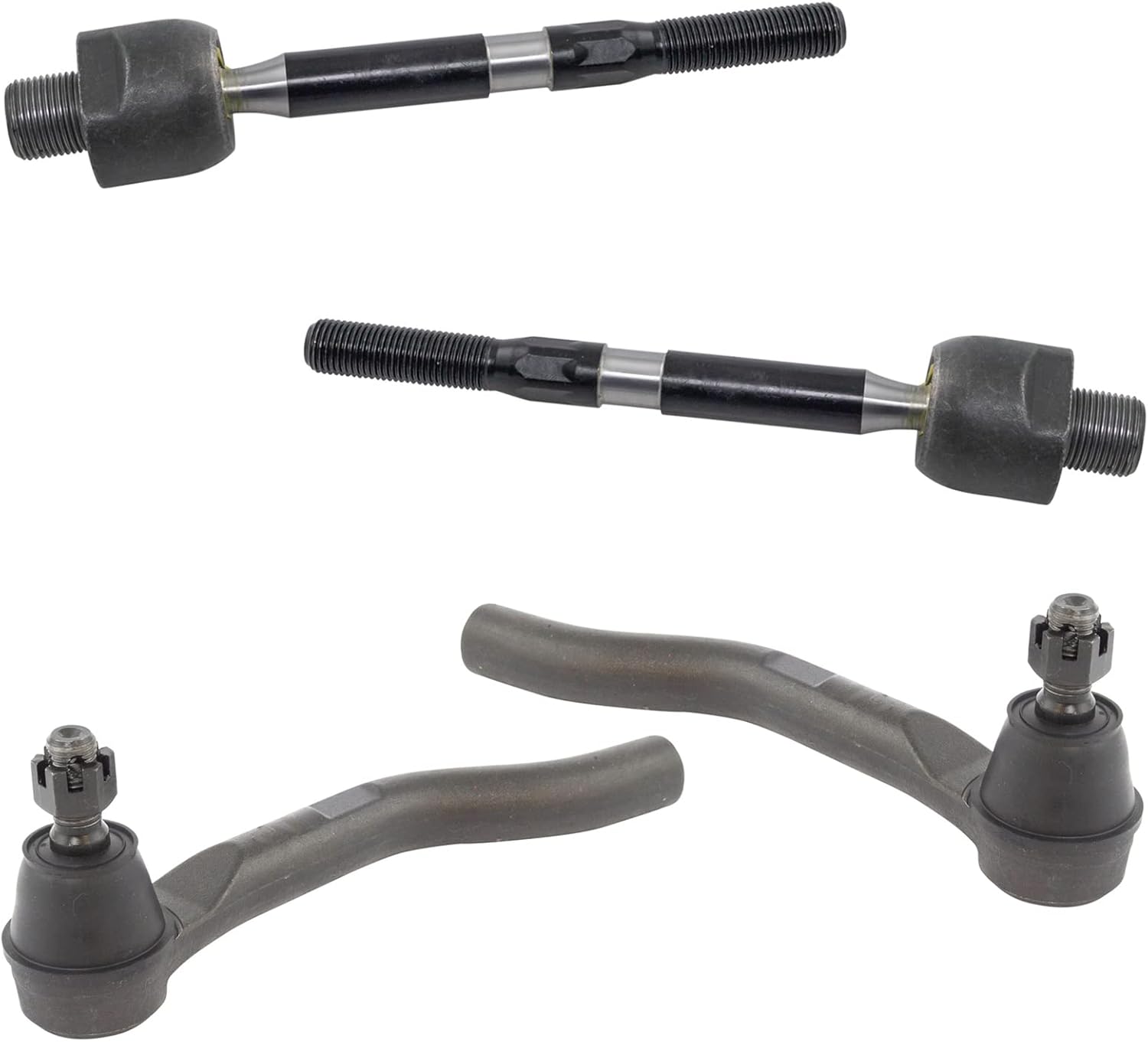 TRQ Front Tie Rod Set for 2015-2017 Acura TLX & Honda Accord