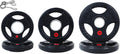 Fitvids Olympic 2-Inch Cast Iron Weight Plate Set for Training