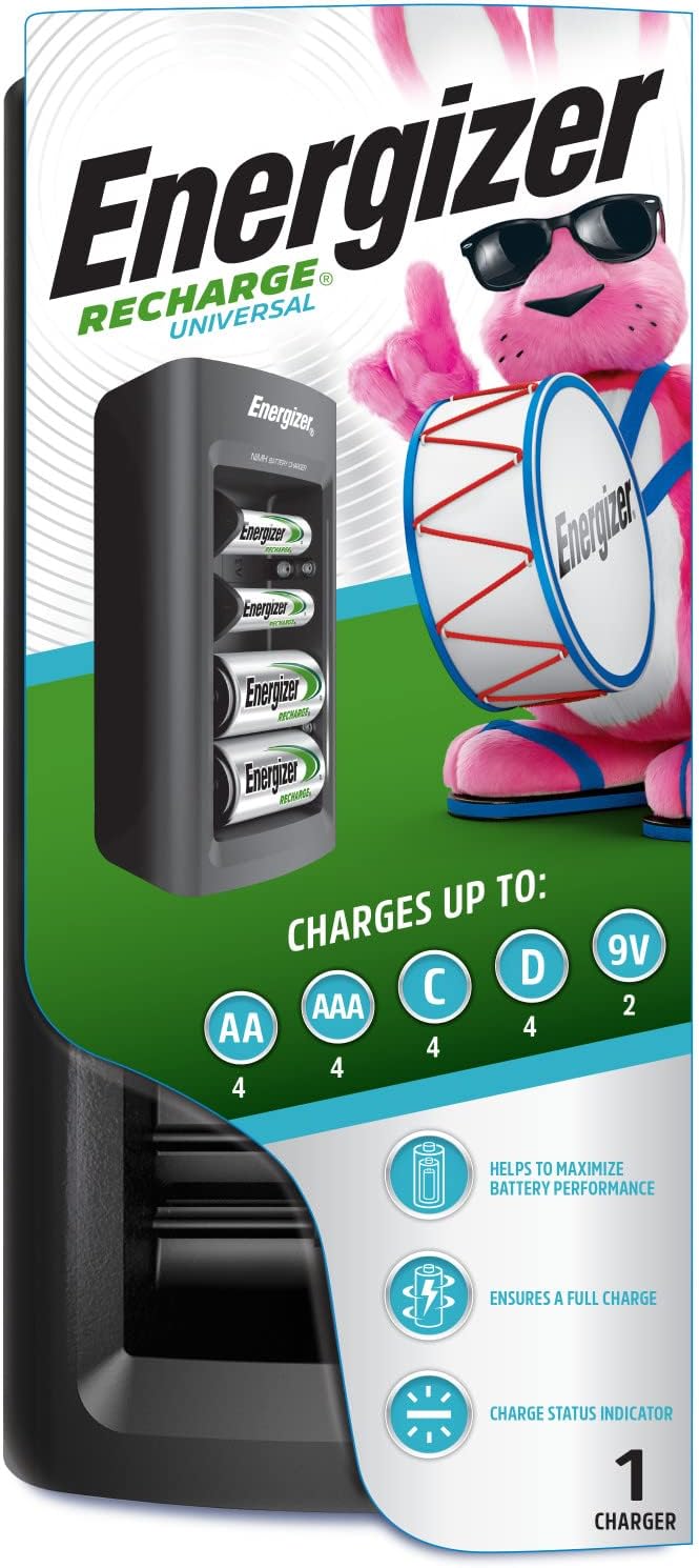 Energizer All-in-One Charger for Multiple Battery Sizes