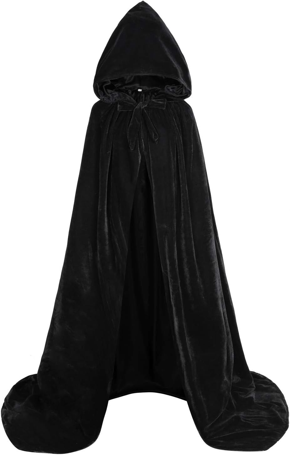ALIZIWAY Hooded Cape Reversible Velvet Cloak for Cosplay Events