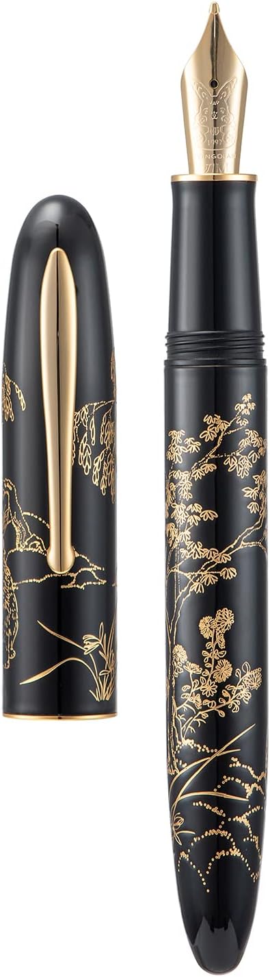 HONG DIAN N23 Black Rabbit Fountain Pen for Smooth Writing