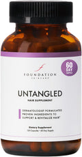 UnTangled Hair Vitamins for Thicker, Faster Hair Growth Supply