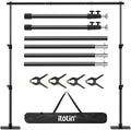 Pipe and Drape Backdrop Stand Kit 6.5ft x 10ft Adjustable - Stable