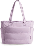 Lightweight Puffy Tote Bag for Women - Perfect for Travel & Work