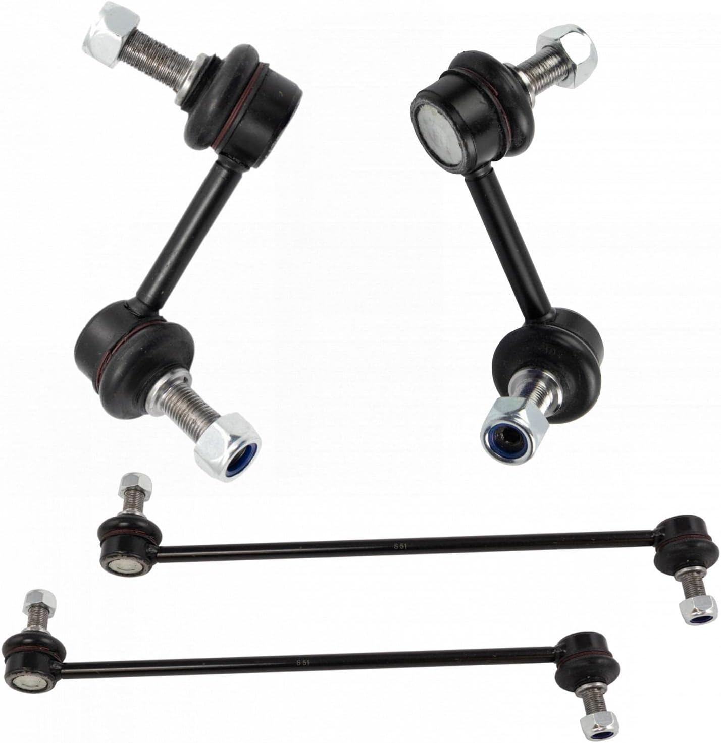 TRQ Front & Rear Sway Bar Stabilizer Link Set for Hyundai