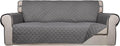 PureFit Reversible Quilted Sofa Cover - Water Resistant, Non Slip Fit