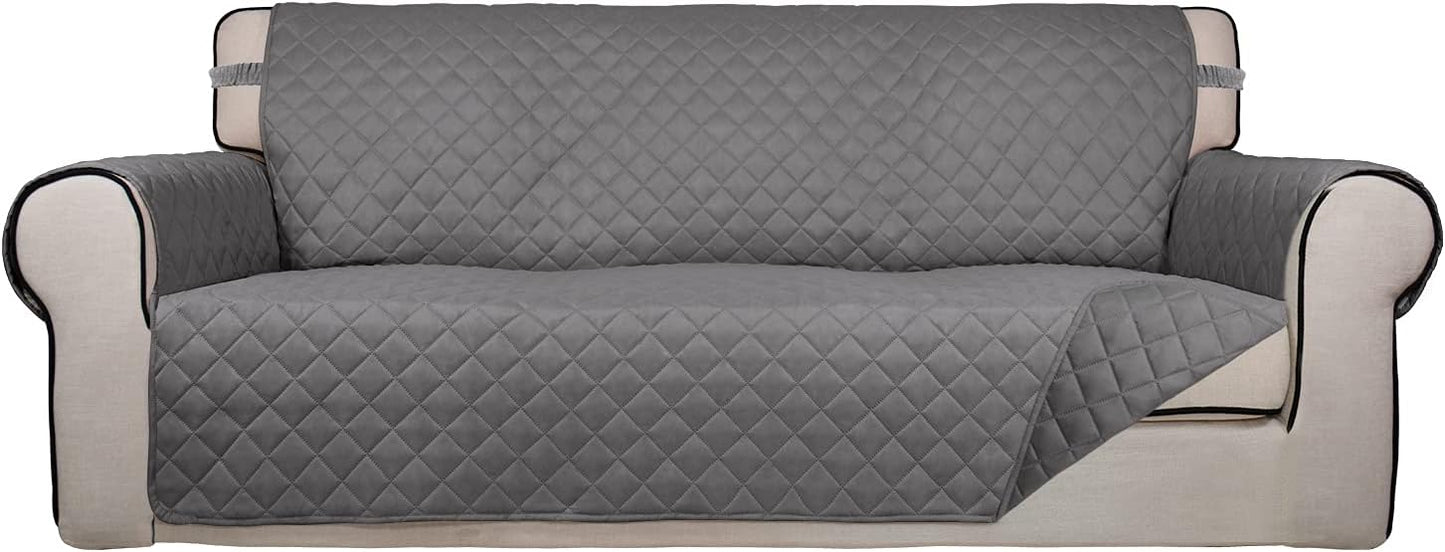 PureFit Reversible Quilted Sofa Cover for Oversized Furniture