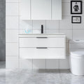 eclife 36in Bathroom Vanities Cabinet with Sink Combo for Style