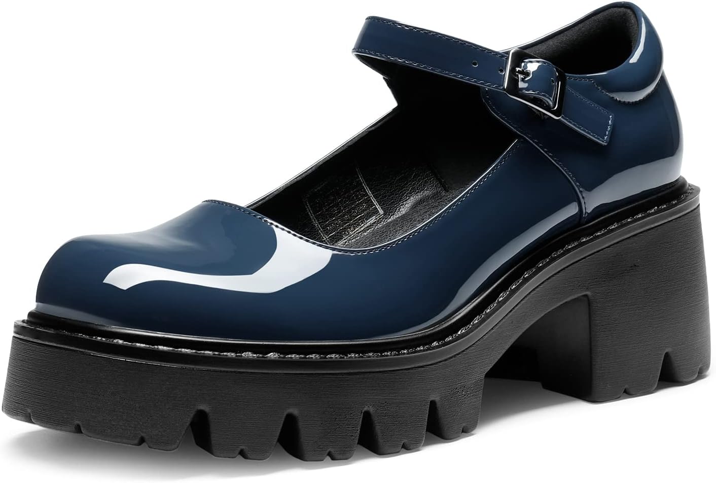 DREAM PAIRS Women's Mary Janes Shoes Platform Dress Low Heel Pumps