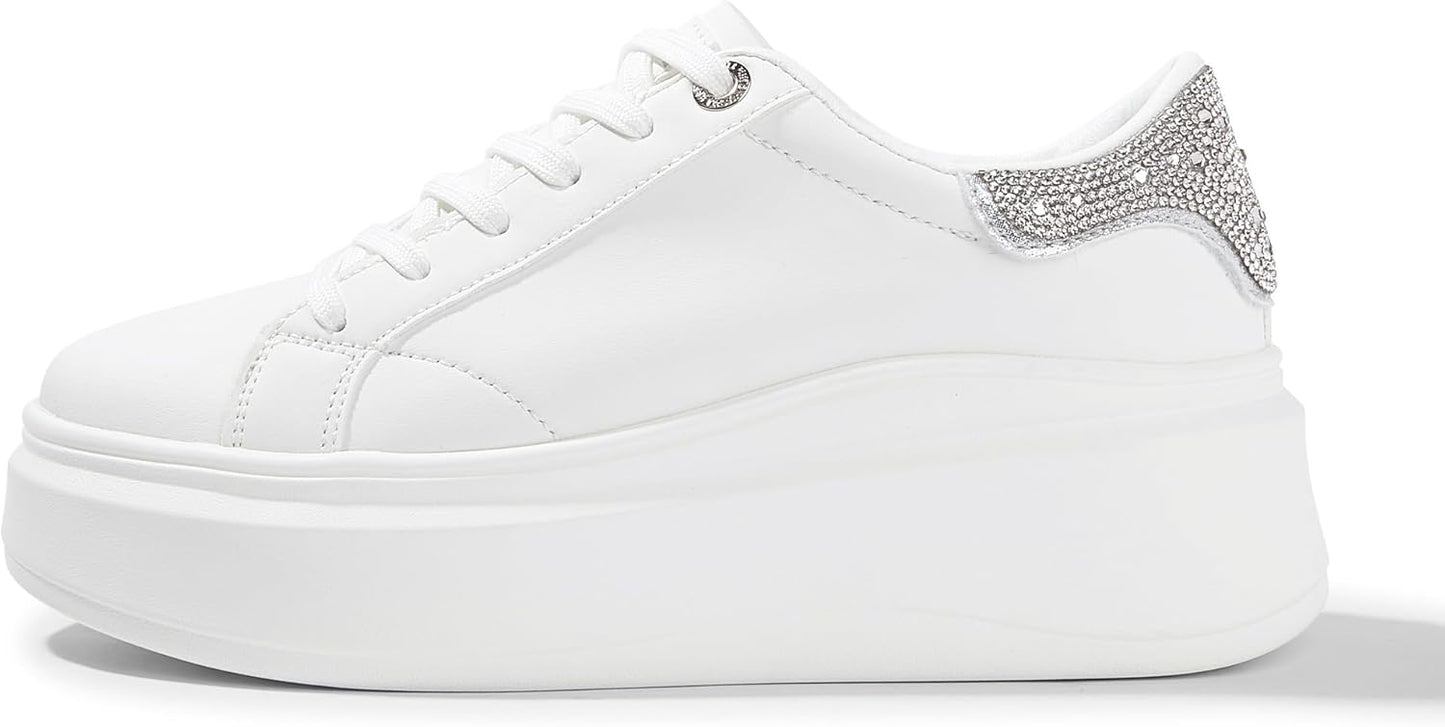 LUCKY STEP Women's Platform Fashion Sneakers for Casual Style