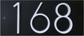 Personalized Address Plaque with Metal House Numbers - Clear Home ID