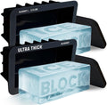 Alaskey Extra Large Ice Block Mold 2.5 lbs (2-Pack) - Perfect Ice