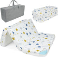 Waterproof Pack and Play Mattress 38 x 26 in - Portable Foldable Crib