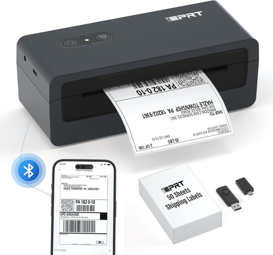 iDPRT 4x6 Shipping Label Printer - Bluetooth & Multi-Platform Support