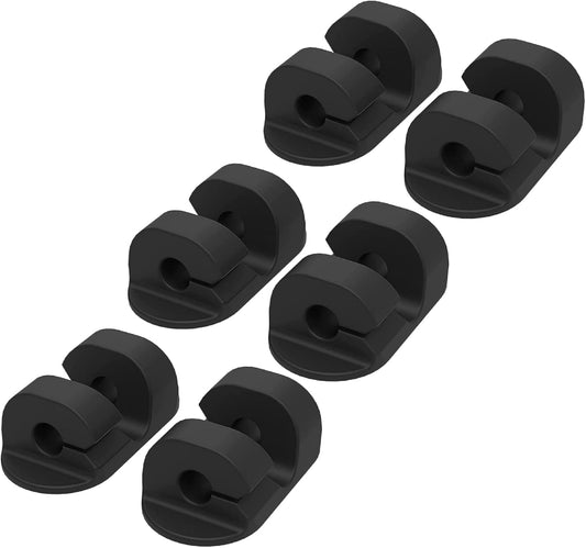 Scosche 6 Pack Adhesive Cable Clips - Organize with Ease!
