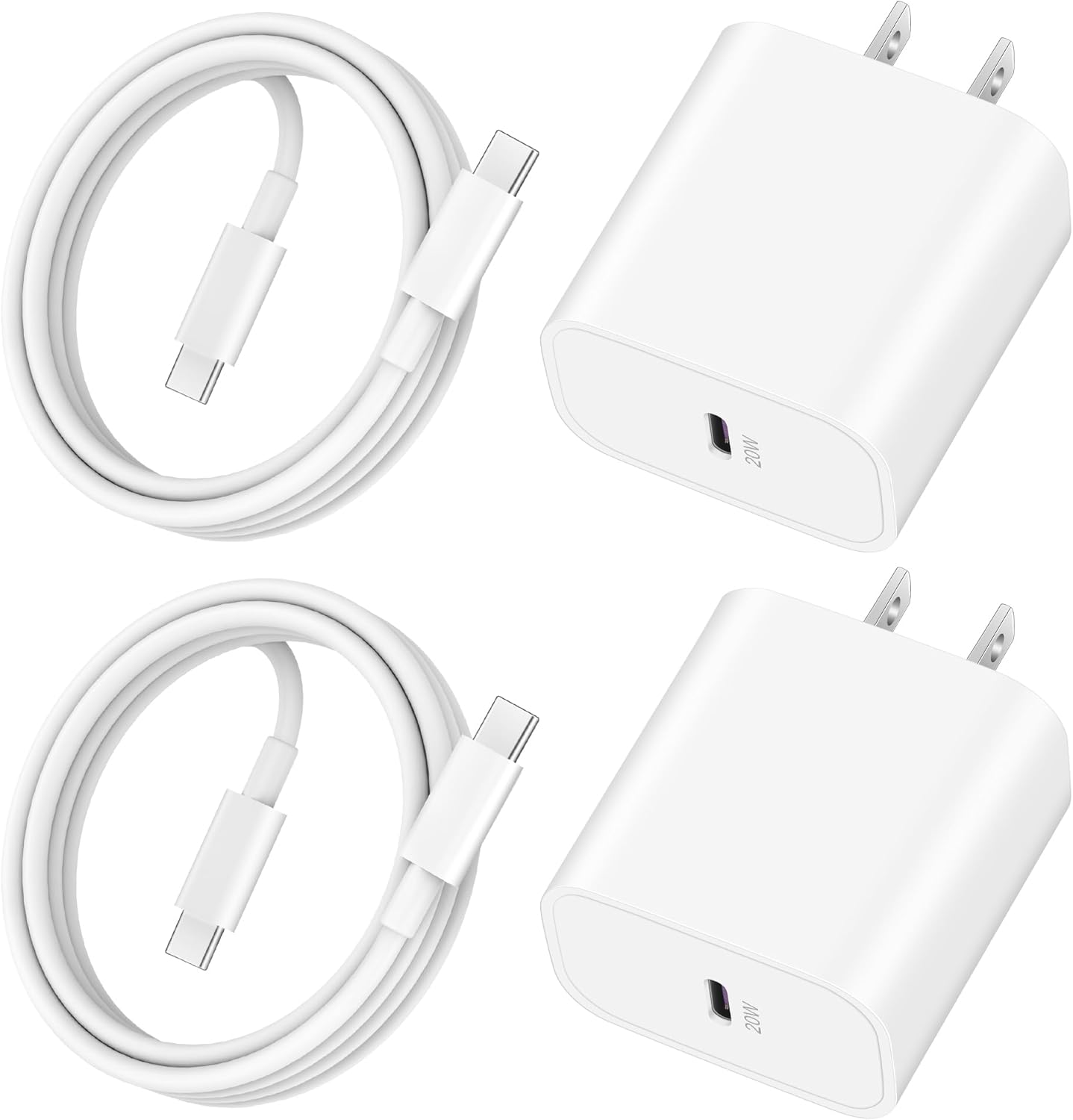 Charge Faster with LUOSIKE 20W USB C Wall Charger Bundle
