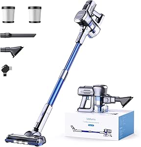 Lubluelu Cordless Vacuum Cleaner with Powerful 25000Pa Suction
