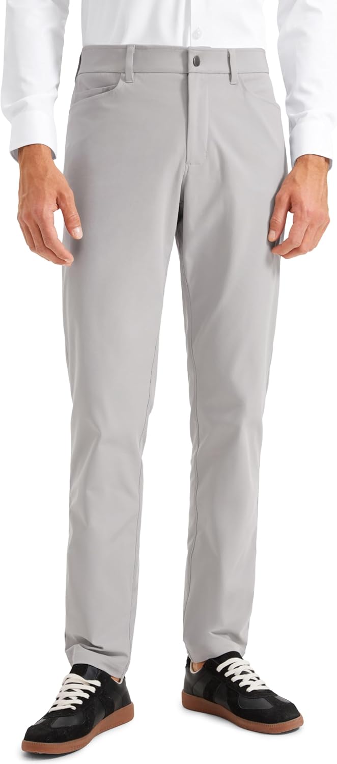 CRZ YOGA Men's All Day Comfy Golf Pants for Active Lifestyle
