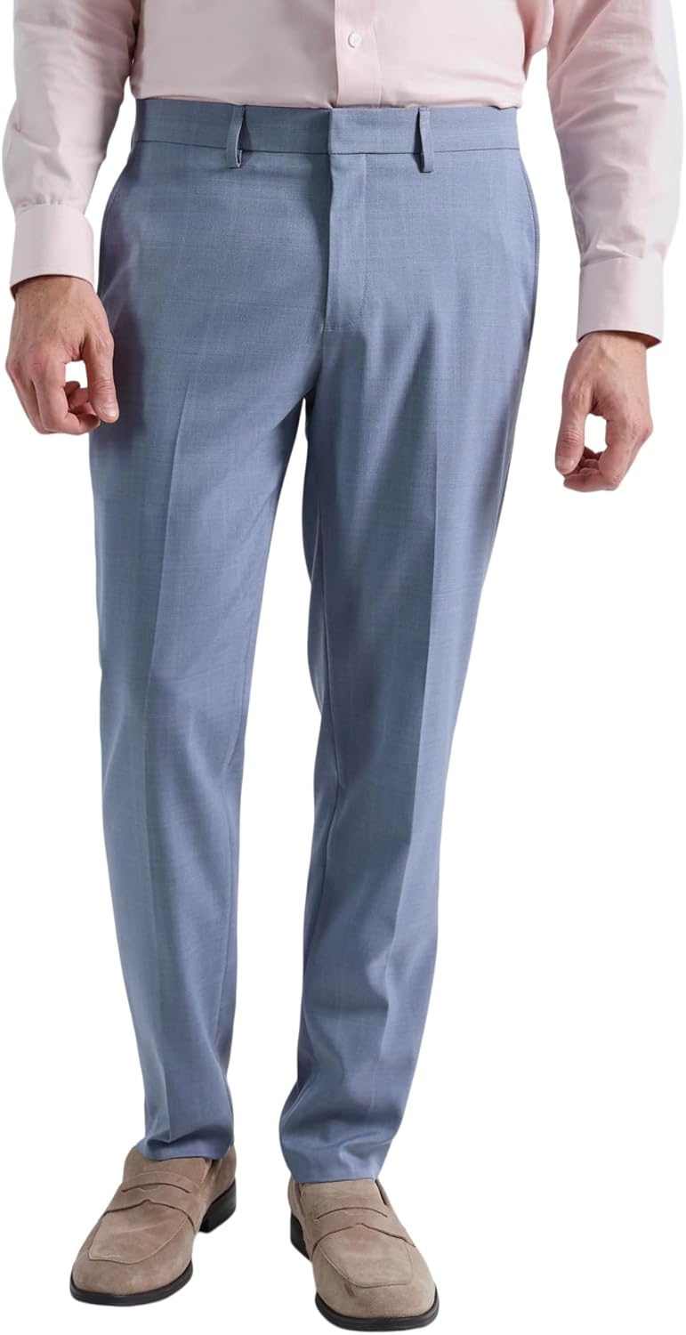 Haggar Mens Smart Wash Slim Fit Flat Front Suit Pants Review