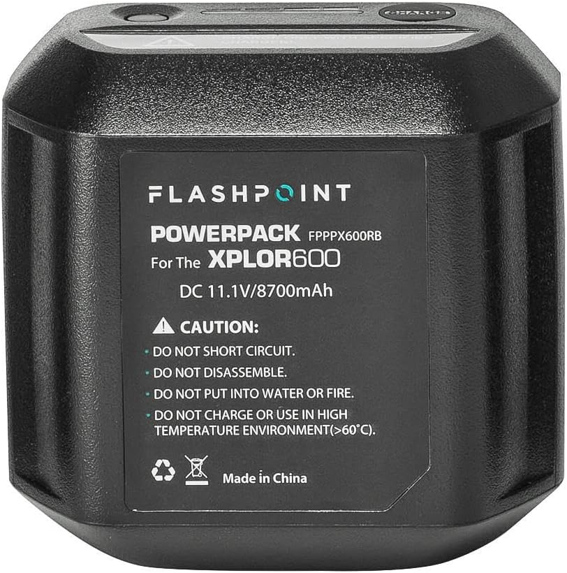 Flashpoint Battery Power Pack for XPLOR 600 Series Monolight