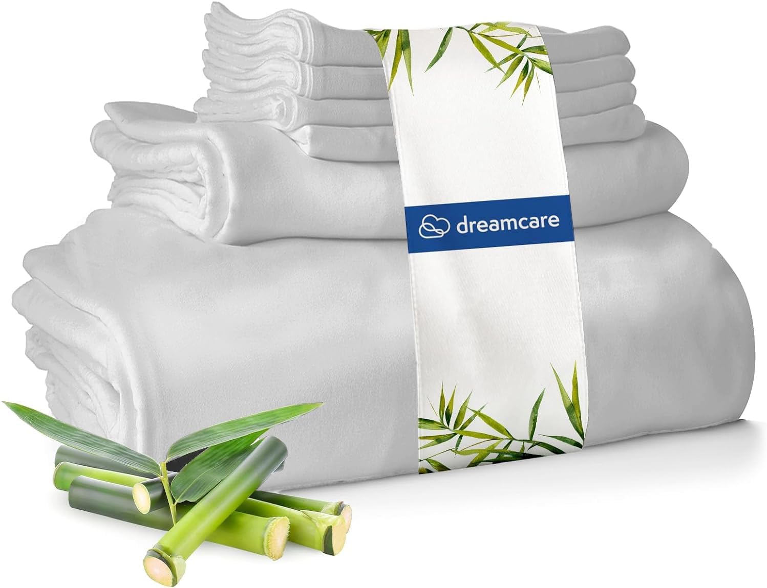 DREAMCARE Viscose from Bamboo Sheets King Size Set