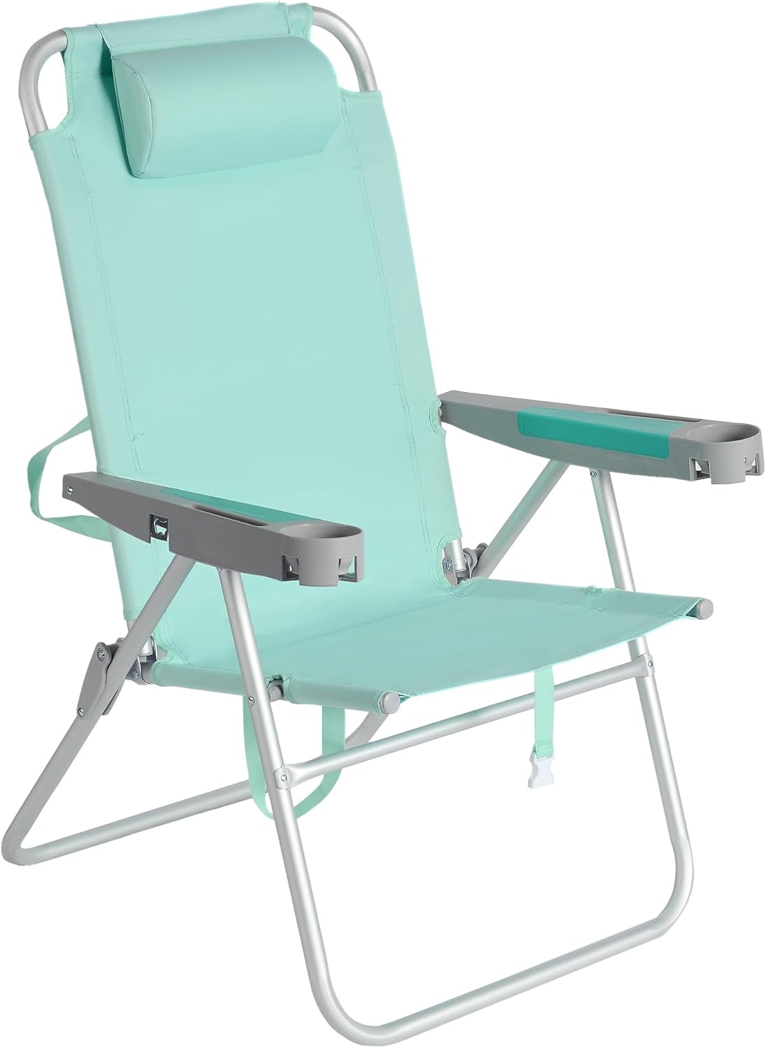 SUNNYFEEL Oversized Tall Folding Beach Chair for Ultimate Comfort