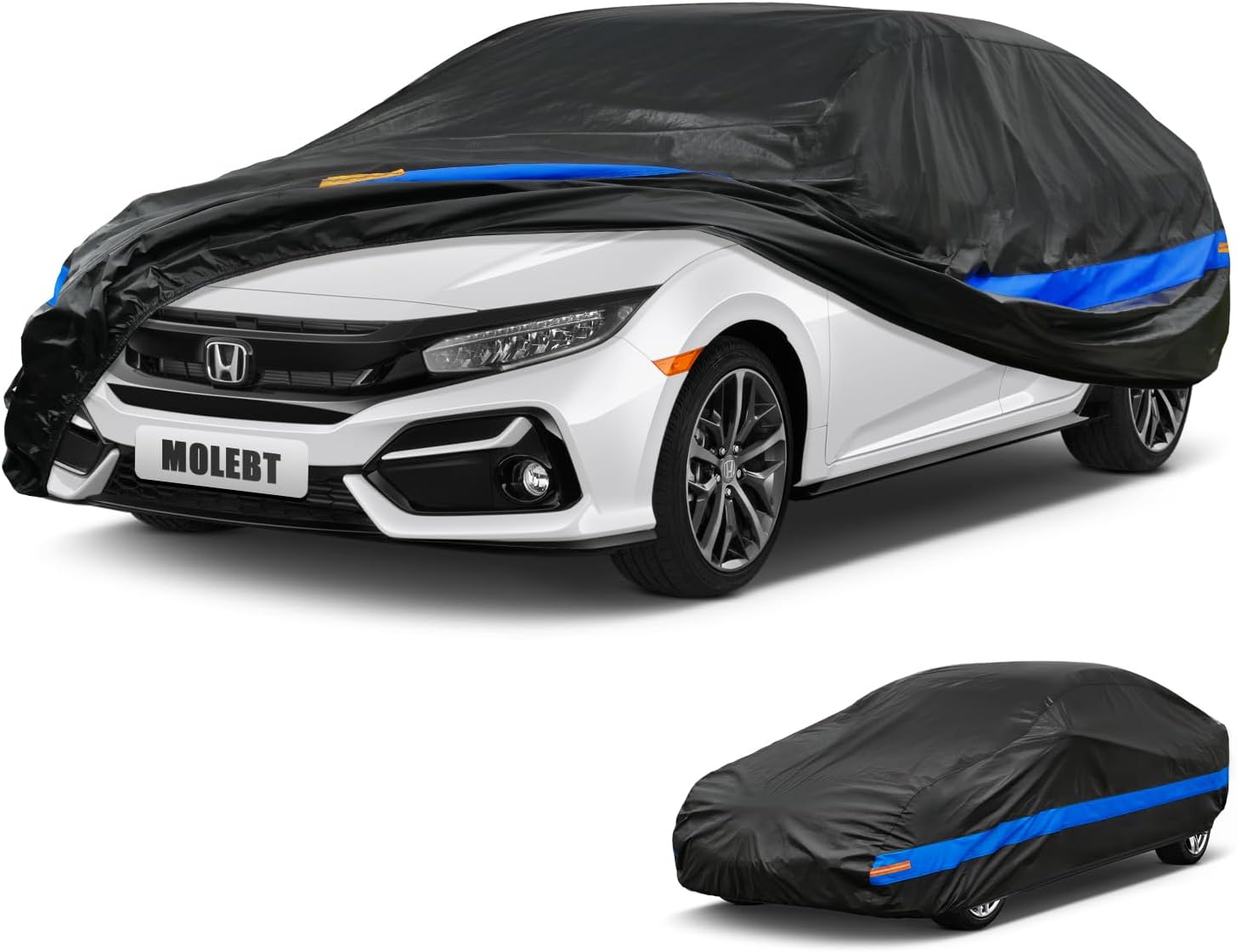 Car Cover Waterproof All Weather for Honda Civic and More