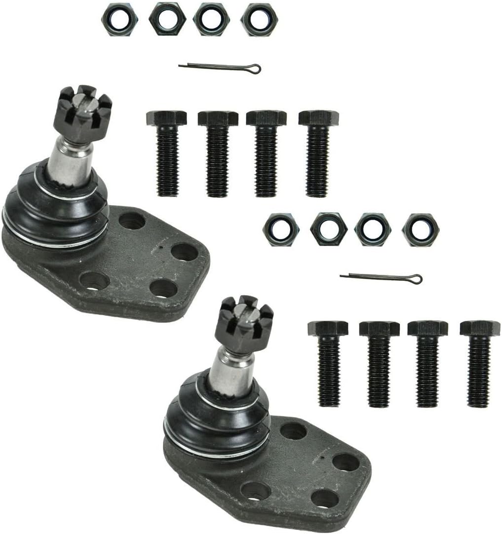 TRQ Front Lower Ball Joint Set for 2000-2001 Dodge Ram 1500