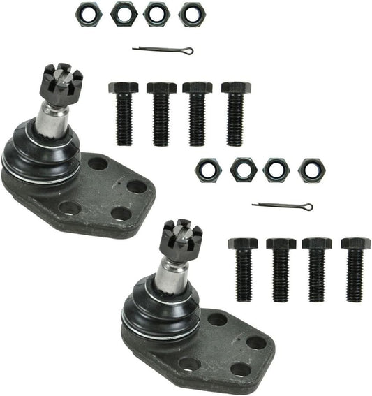 TRQ Front Lower Ball Joint Set for 2000-2001 Dodge Ram 1500
