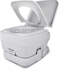 YITAHOME Portable Toilet: Press Flush Pump, 2.6 Gallon Capacity!