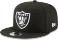 New Era NFL 9FIFTY Black/White Adjustable Snapback Hat - Classic Team