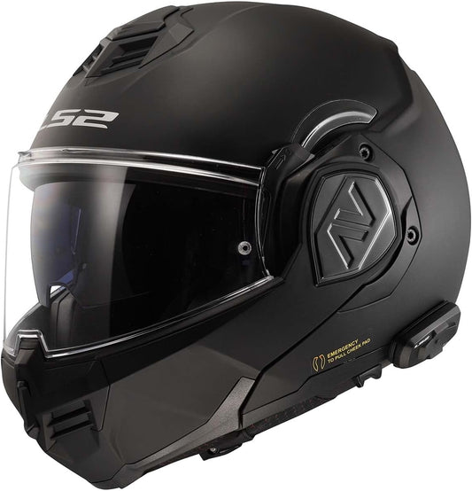 LS2 Helmets Advant Modular Helmet with Cardo 4X Bluetooth System
