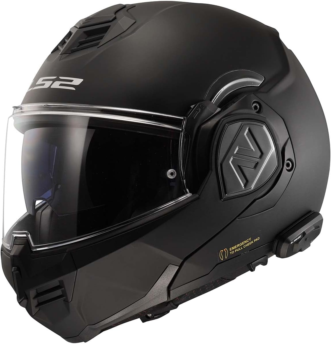 LS2 Helmets Advant Modular Helmet with Cardo 4X Bluetooth System