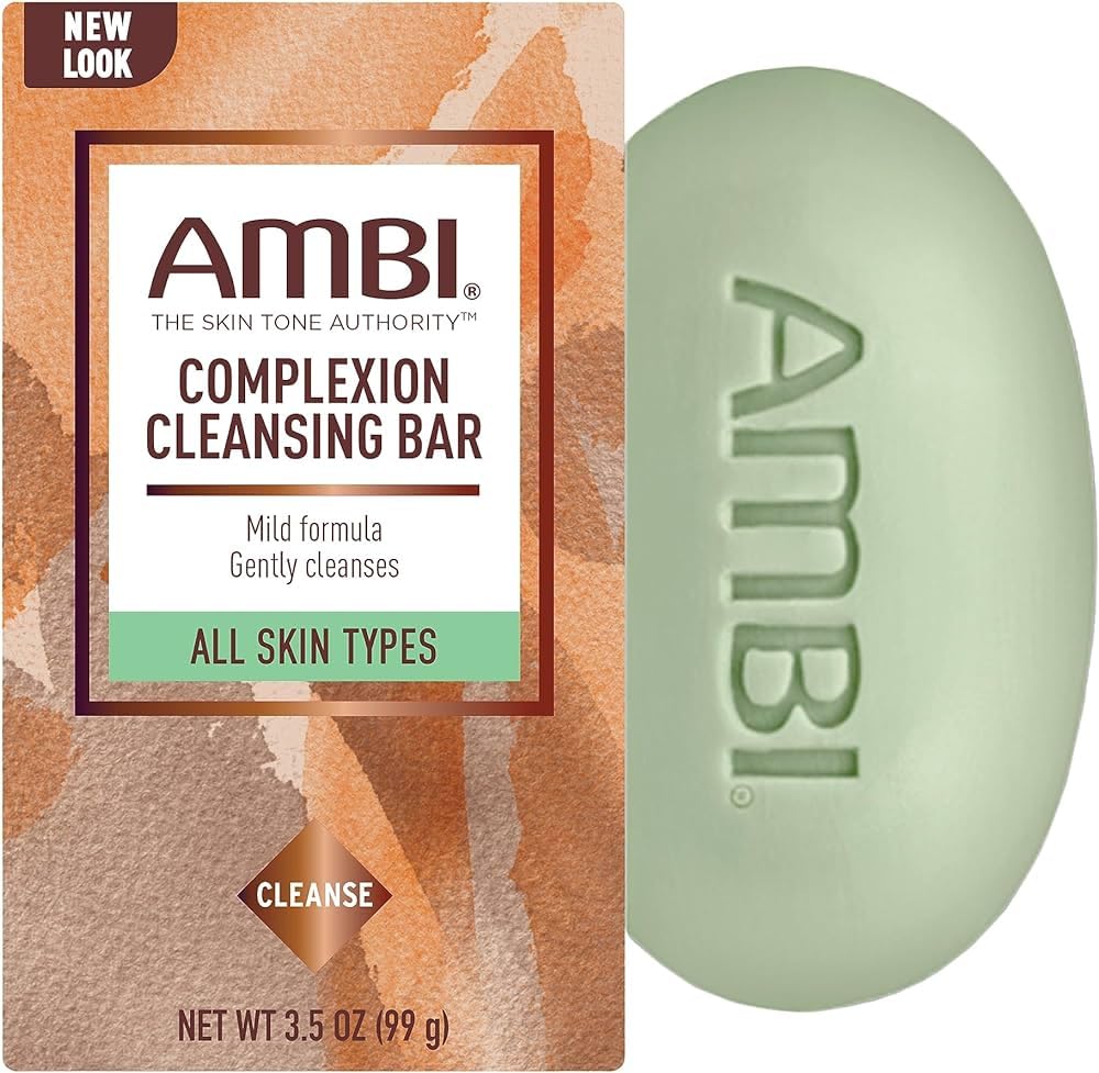 Ambi Complexion Cleansing Bar Soap for Gentle Skin Care