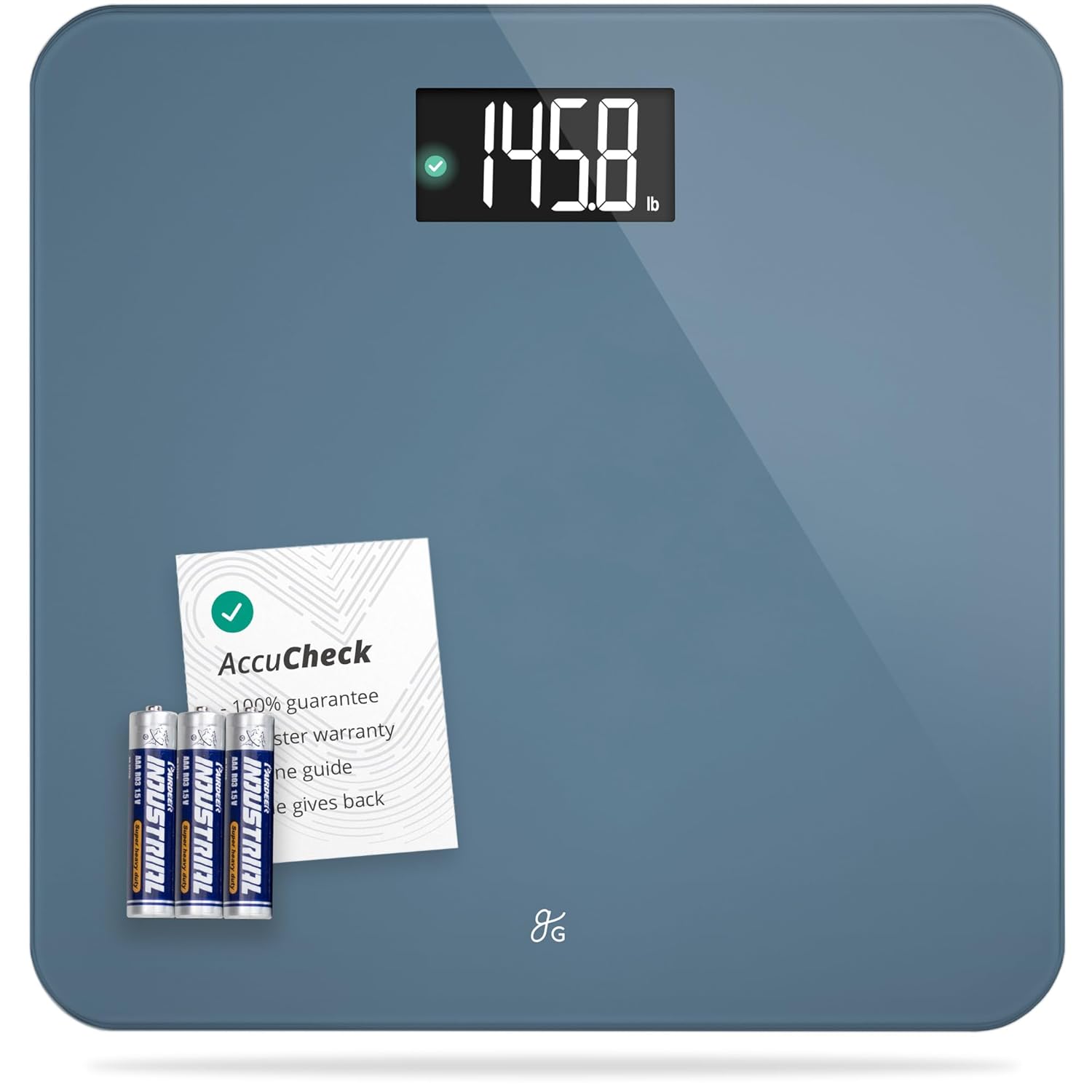 AccuCheck Digital Bathroom Scale for Body Weight Up to 400 lbs