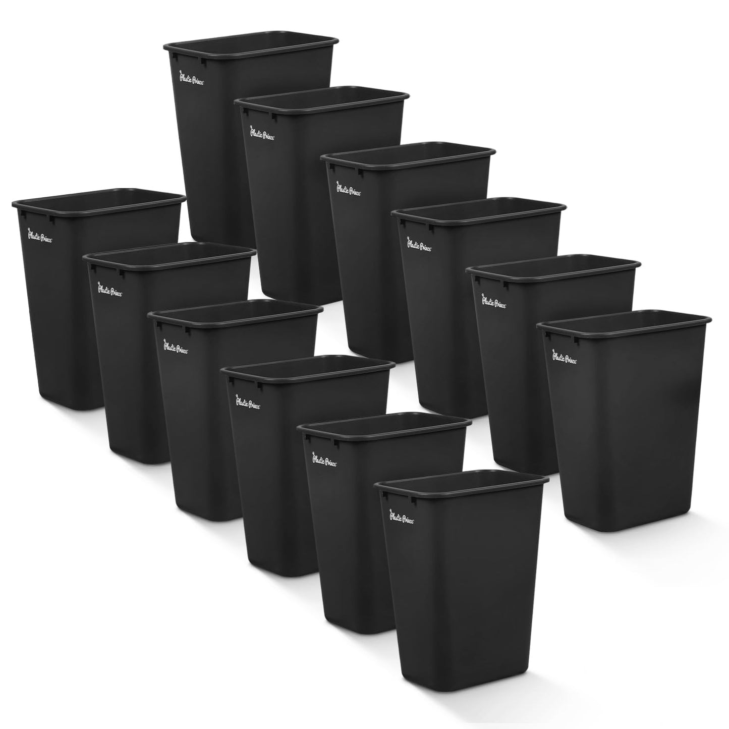 10 Gallon Trash Can for Kitchen Bathroom Office Waste Management
