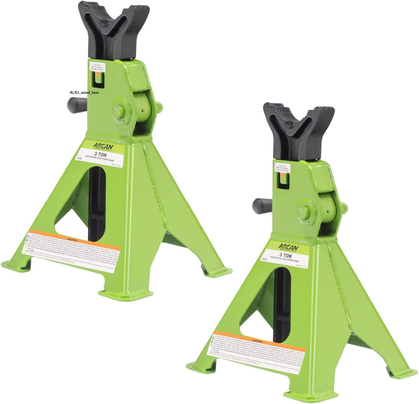 3-Ton Steel Jack Stands for Safe Vehicle Support and Stability