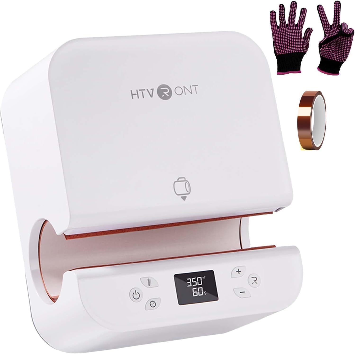HTVRONT Professional Auto Tumbler Heat Press - Fast & Even Heating for Sublimation Tumblers! 