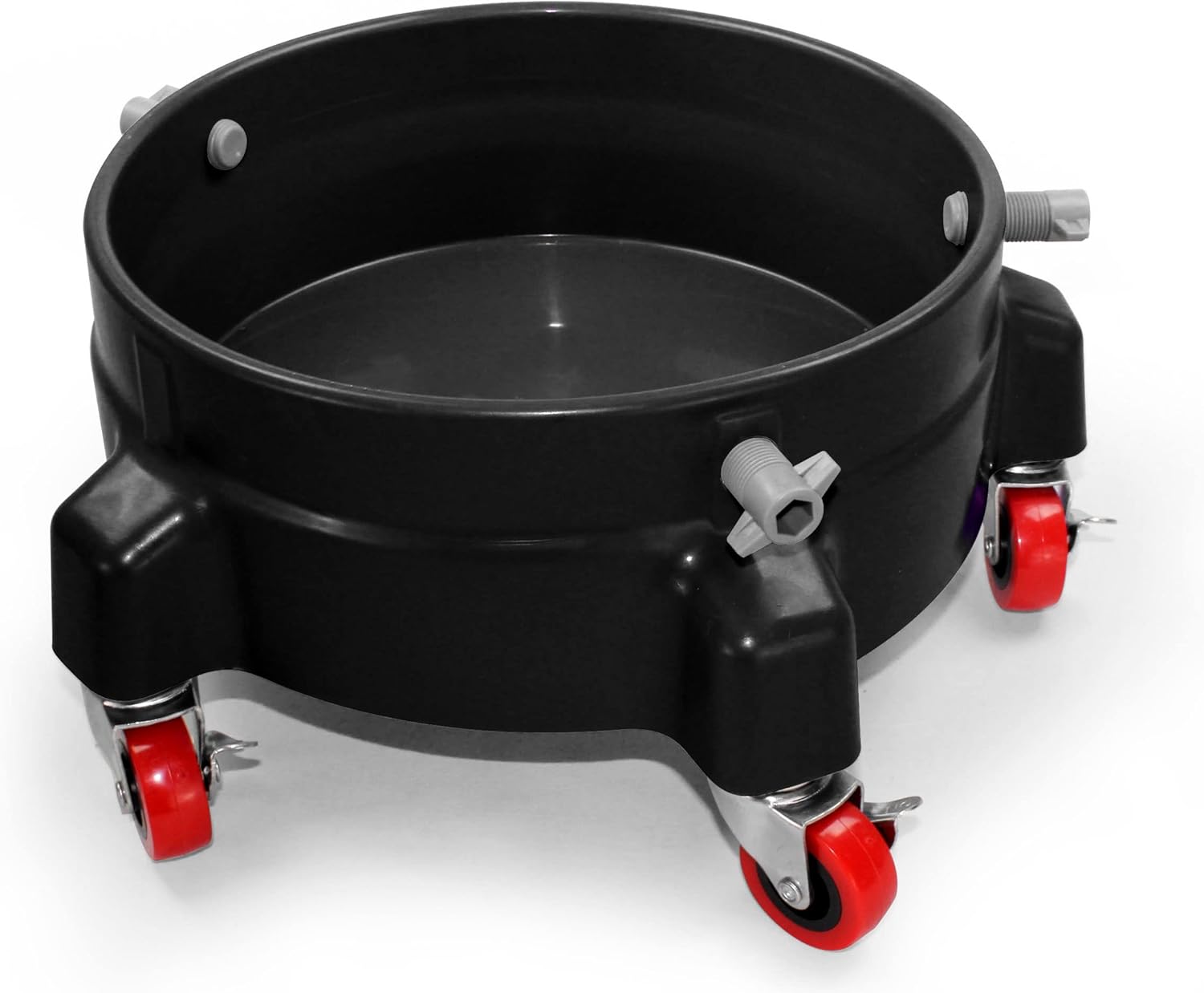 Heavy Duty Car Wash Bucket Dolly with Wheels for Easy Mobility