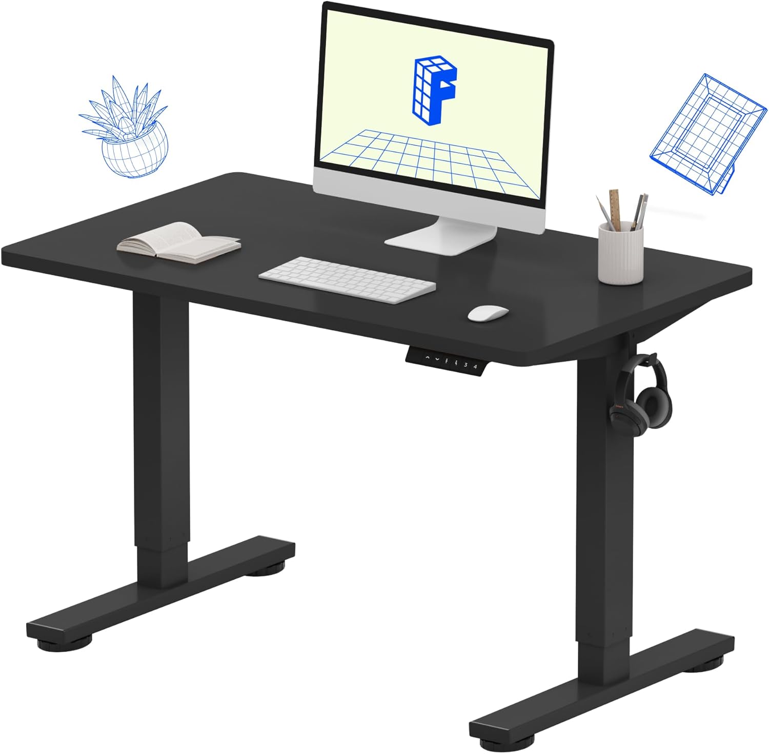 Flexispot Electric Standing Desk: Height Adjustable, Compact Design