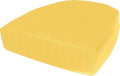 Sunbrella Buttercup Rounded Back Seat Cushion 19.5 x 20 x 5 in - Deep