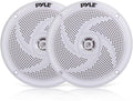 Pyle Marine Speakers - Waterproof 2-Way Stereo Sound System