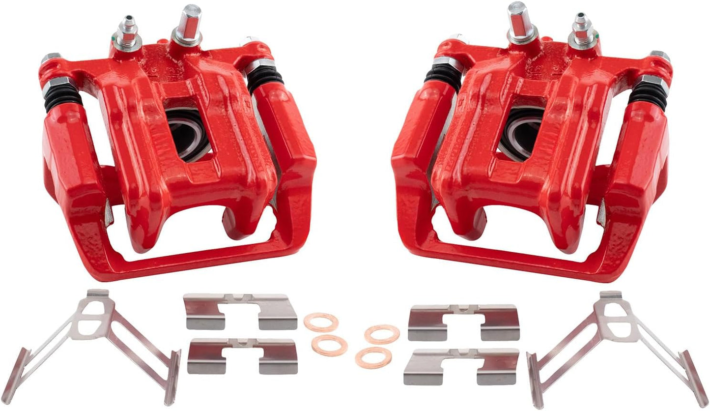TRQ Rear Performance Brake Caliper Set for Acura RDX & Honda