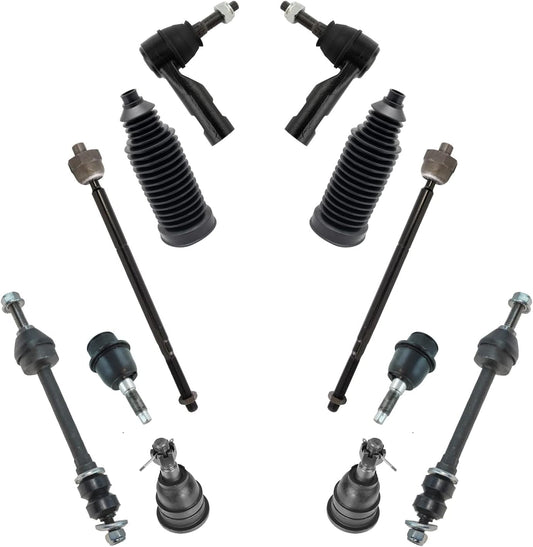 TRQ Front Steering & Suspension Kit for 2013-2018 Ram 1500
