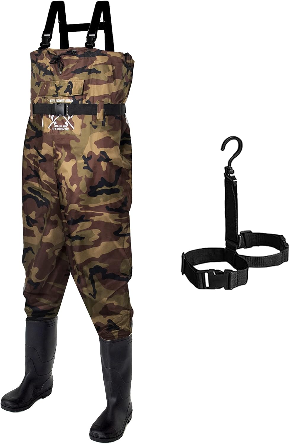 Chest Waders for Men and Women with Durable Bootfoot Design