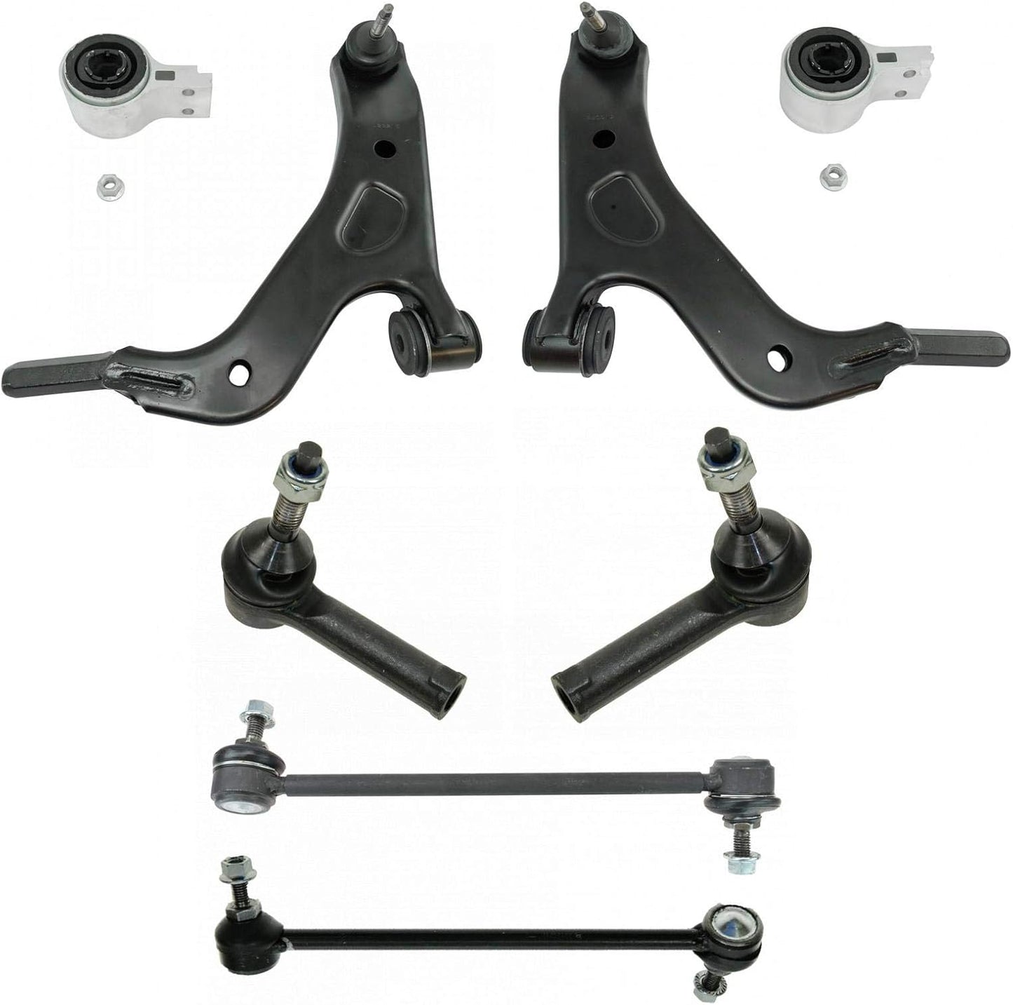 TRQ Front Steering & Suspension Kit for 2008-2009 Ford Taurus