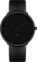 Mens Ultra-Thin Minimalist Waterproof Wrist Watch - Slim Dress Watch