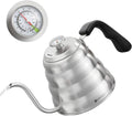 Pour Over Coffee Kettle with Thermometer 40 fl oz - Precise Gooseneck