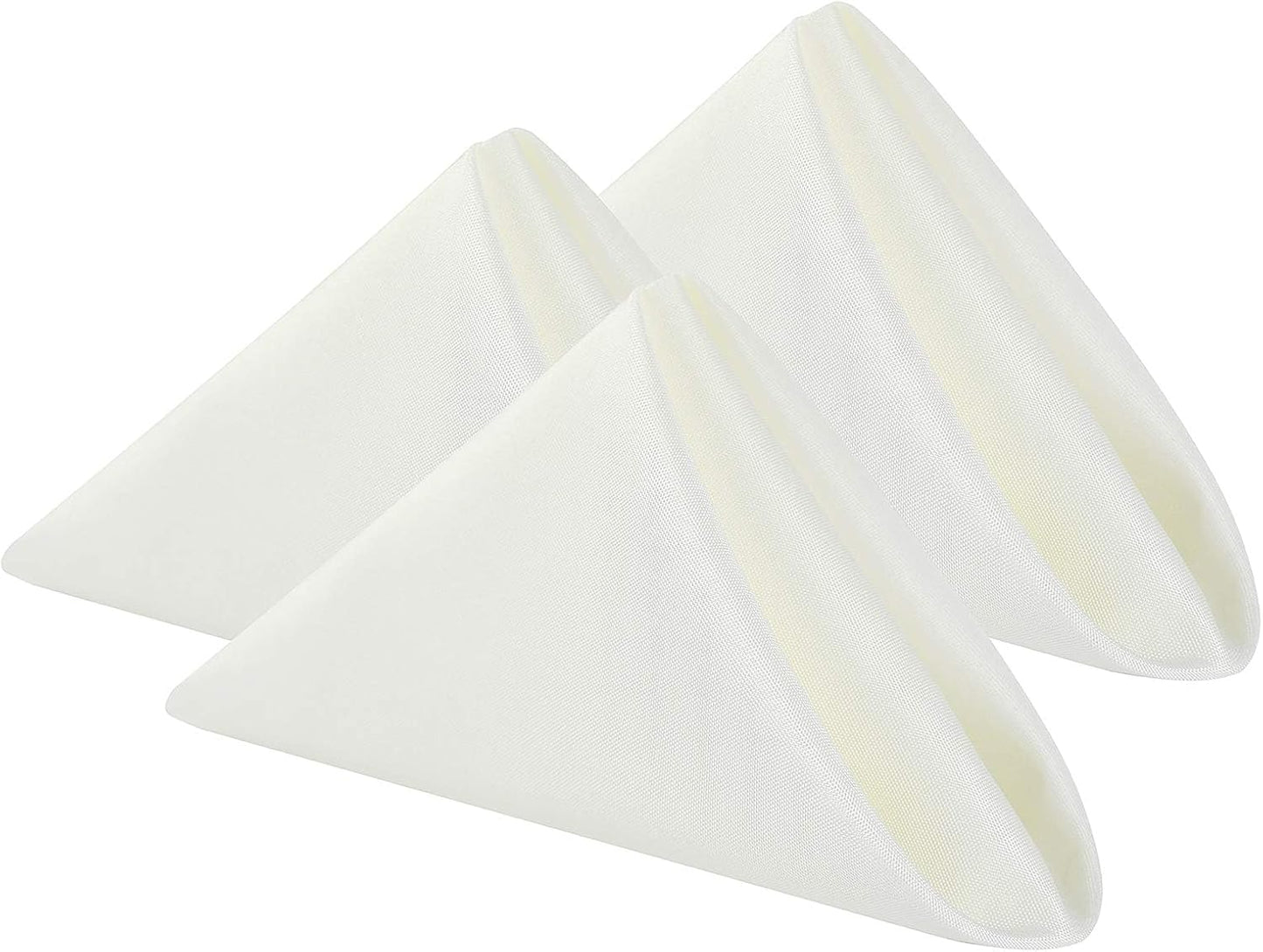 Cloth Napkins 20x20 inch Washable Polyester for Elegant Dining