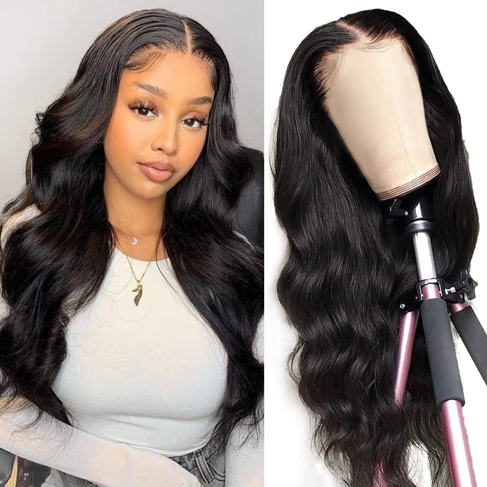 13x6 Body Wave Wig Human Hair 220 Density Glueless Wigs